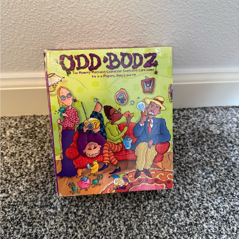 Odd Bodz memory matching card game